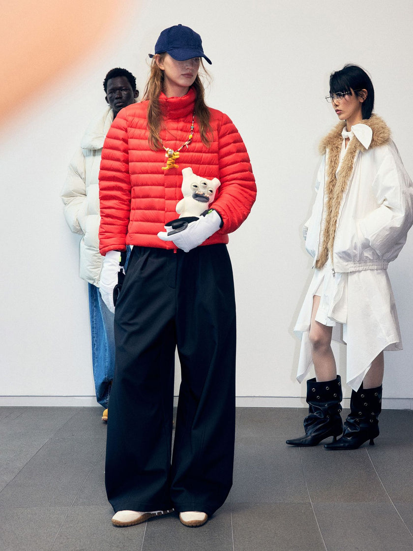 Aeris Stand-Collar Down Puffer Jacket