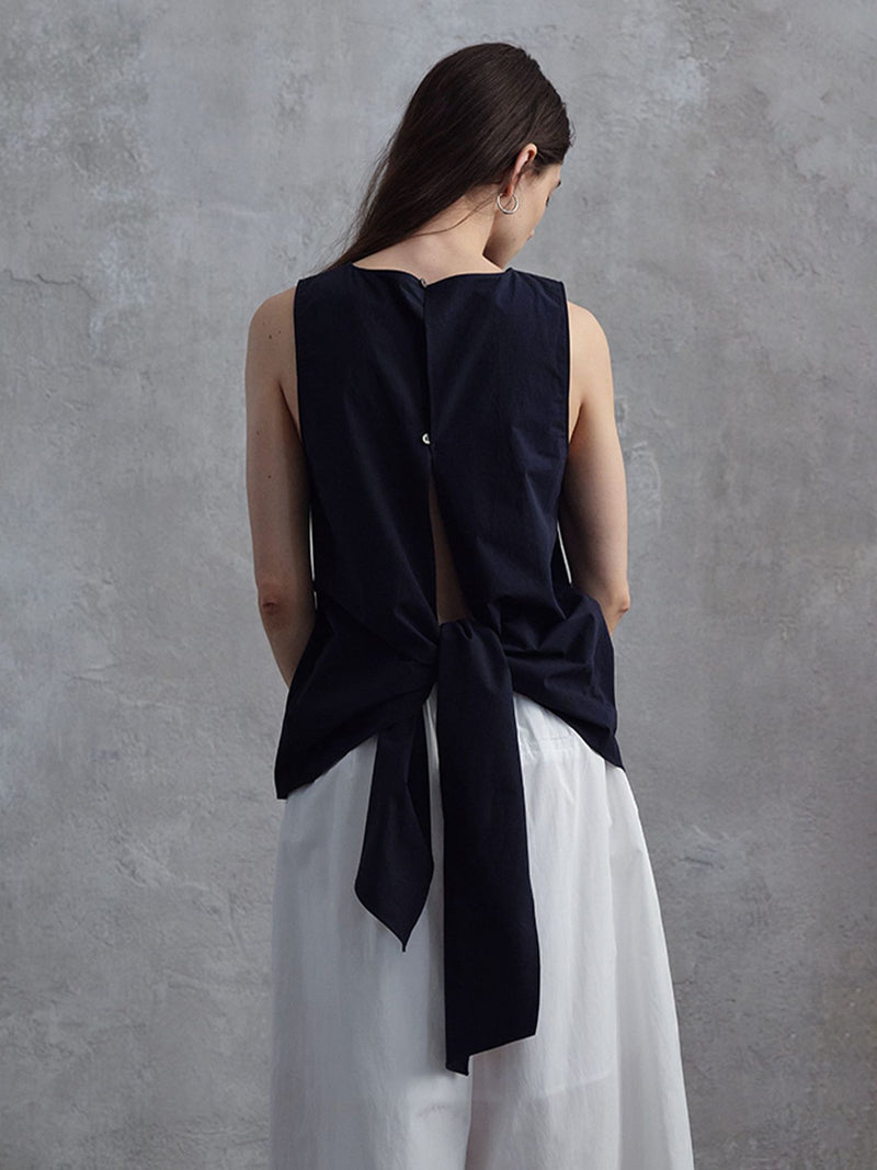 Nocturne Tie-Back Top