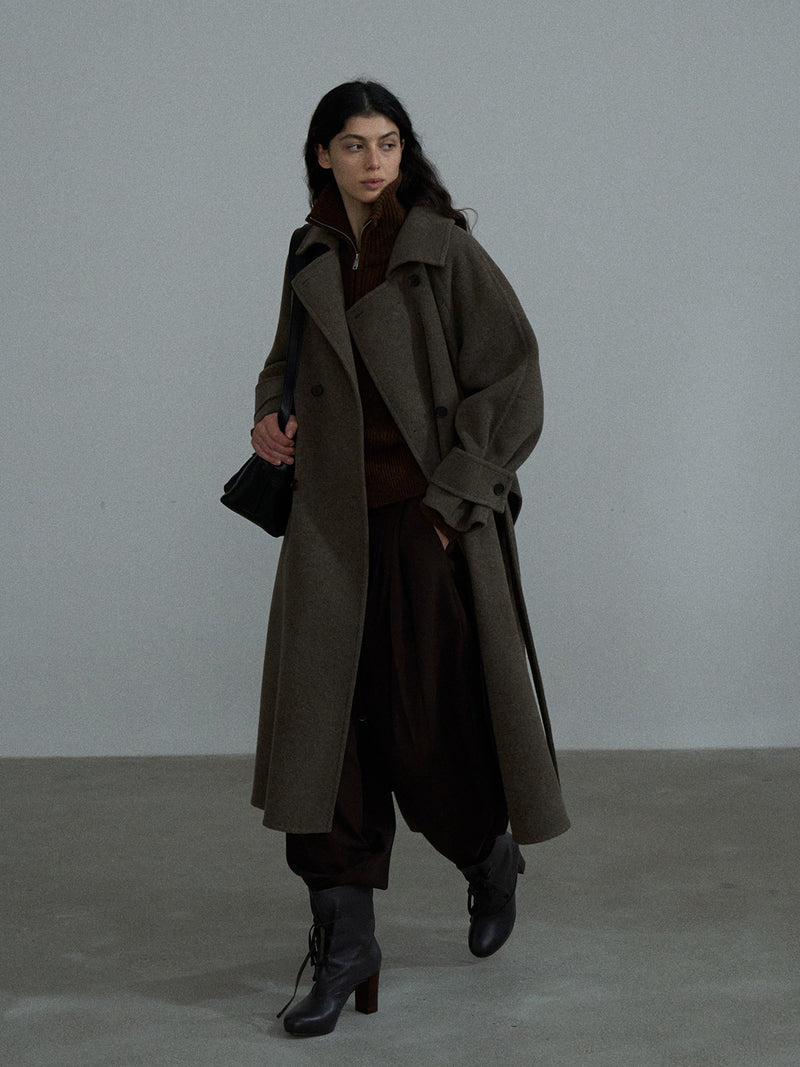 Elowen Double-Faced Wool Coat