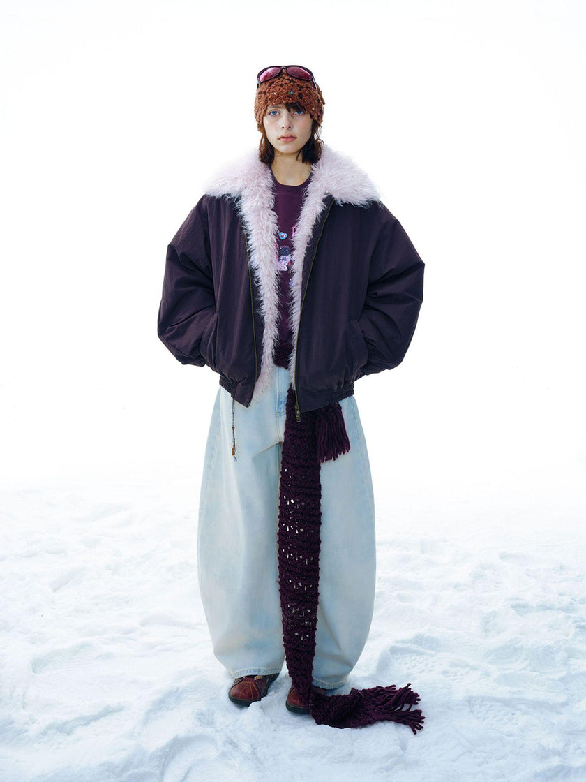 Orb Plush Puffer Jacket