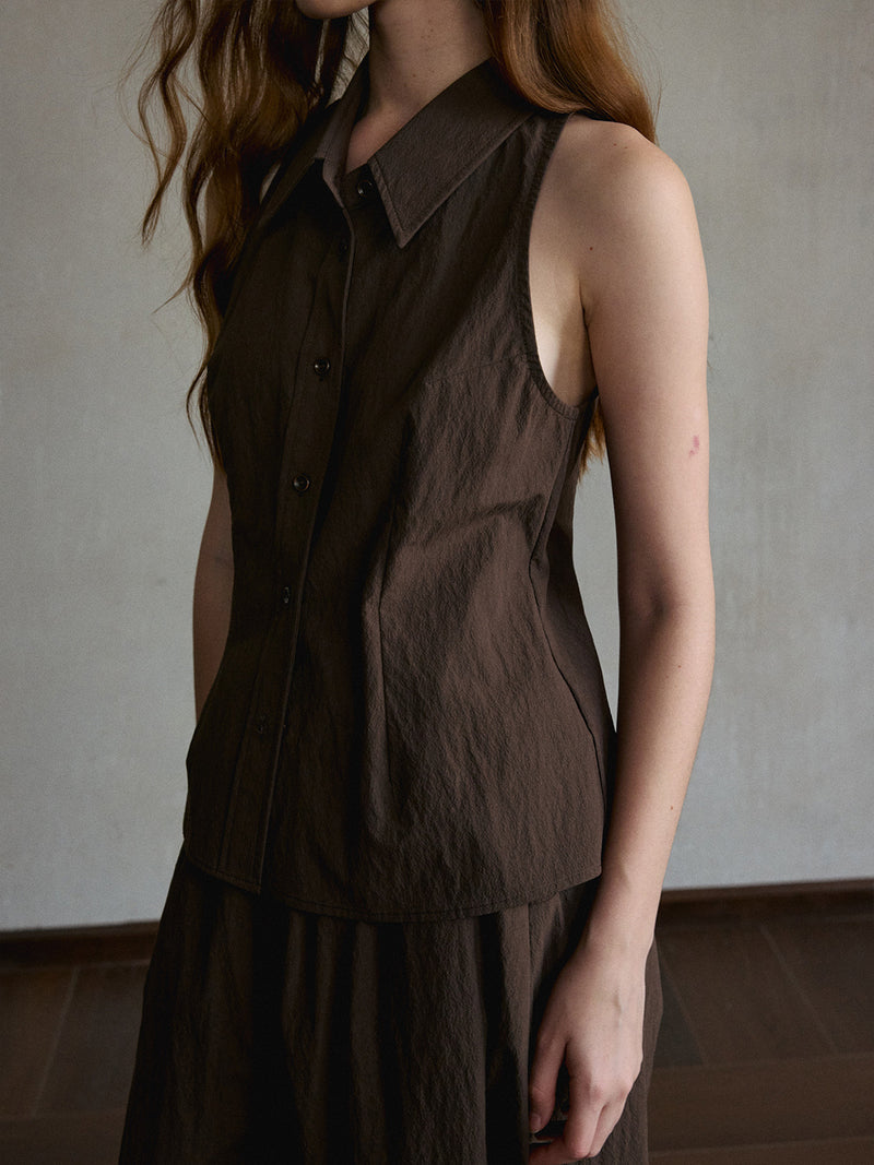 Flint Crinkled Cotton Shirt