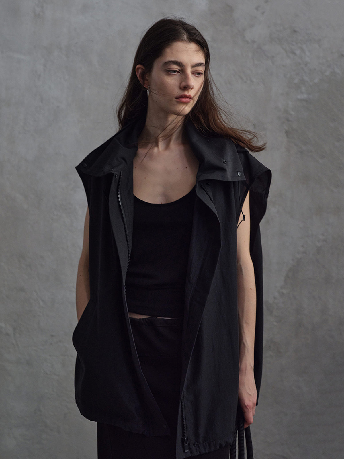 Brume Gilet utilitaire Tencel