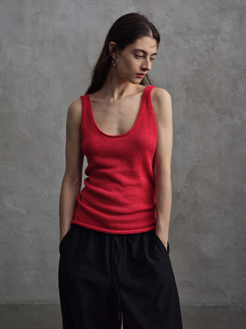 Inkveil Strappy U-Back Tank