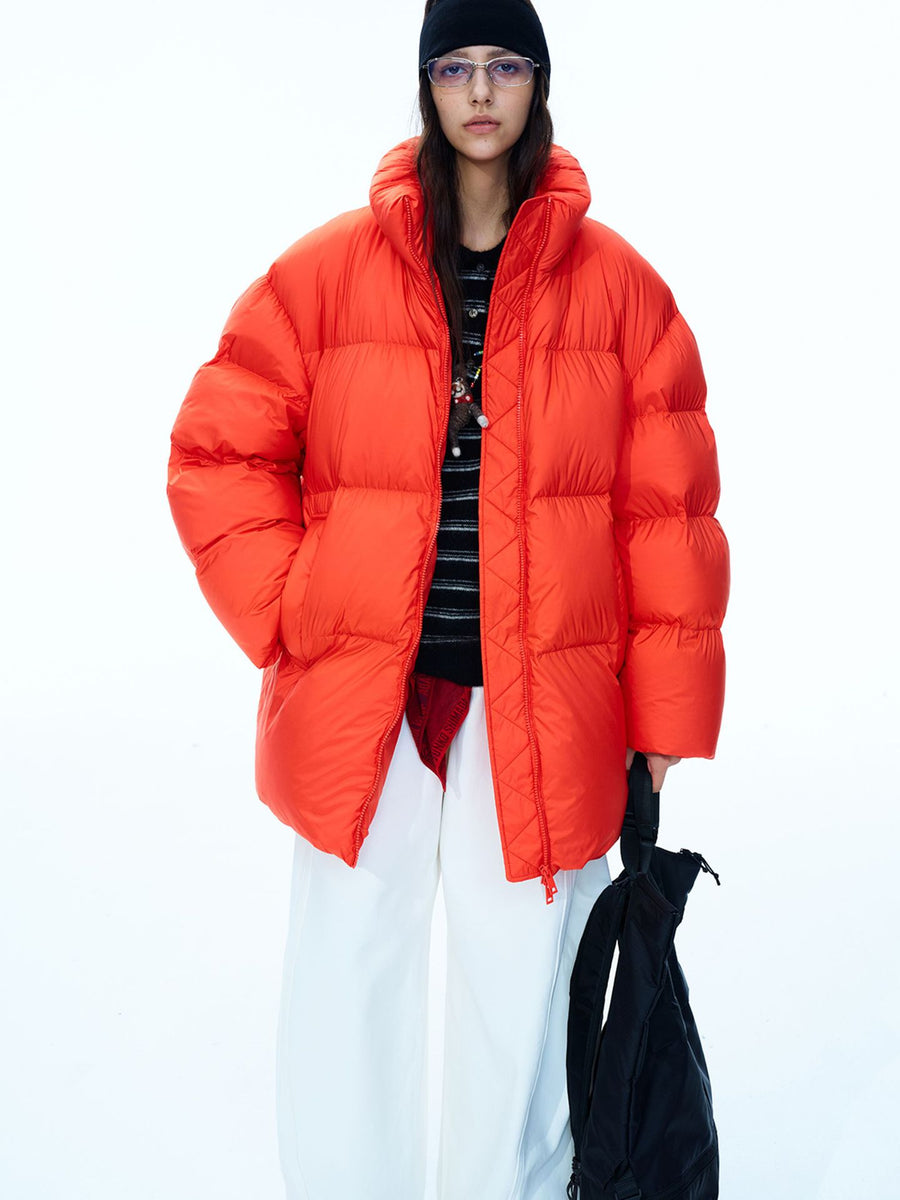 Lufton Relaxed Down Puffer Jacket – hemi blurr
