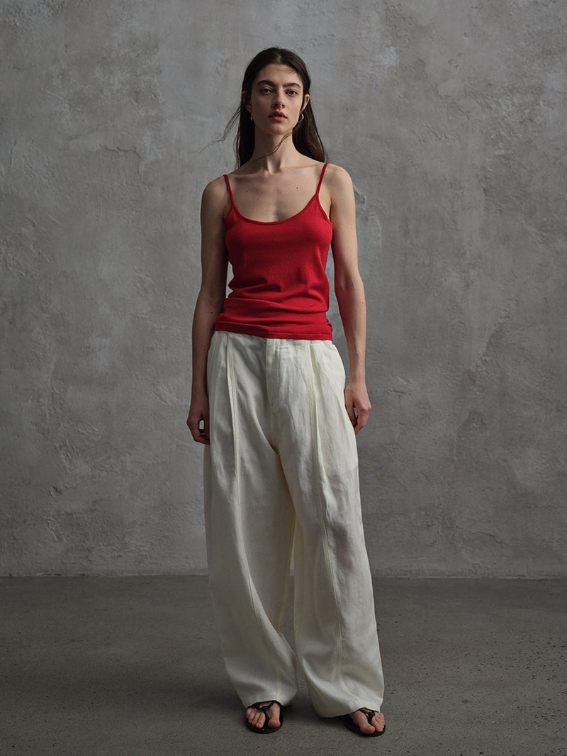 Nocturne Lyocell-Linen Trousers