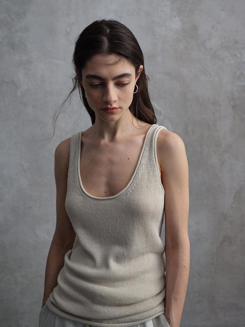 Inkveil Strappy U-Back Tank