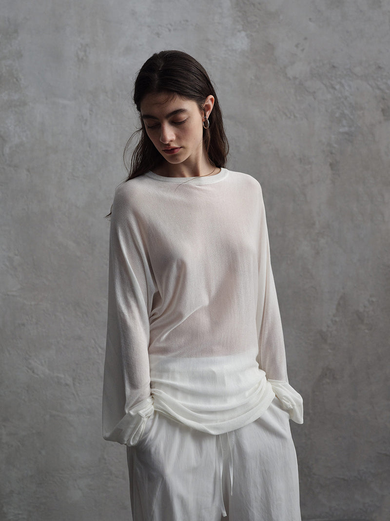 Haze Sheer Knit Top