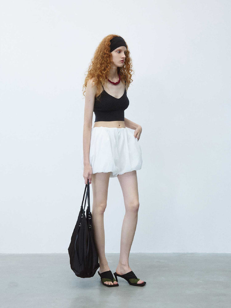 Suspended Puff Shorts