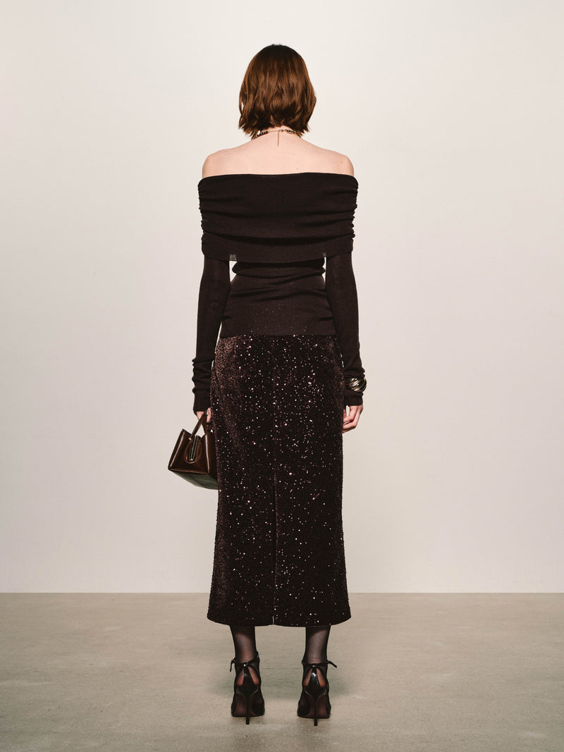 Stellar Sequin Column