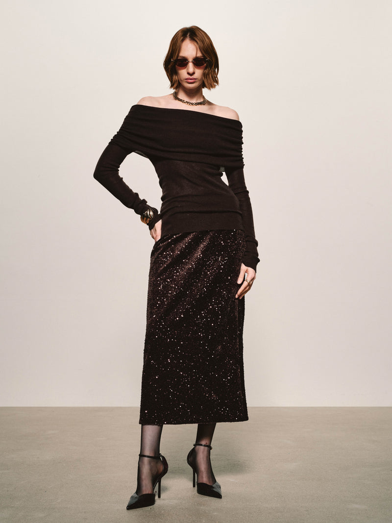 Stellar Sequin Column