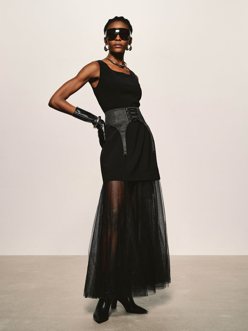 Slope Asymmetric Skirt