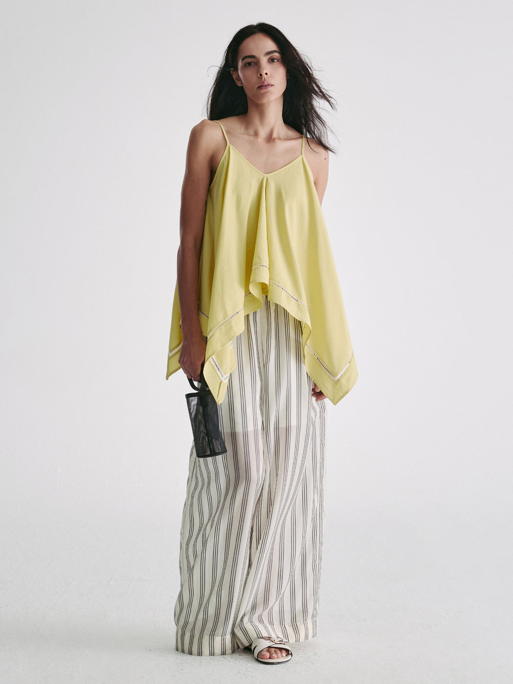 Frost Lyocell Asymmetric Cami
