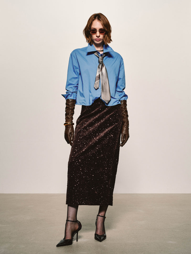 Stellar Sequin Column