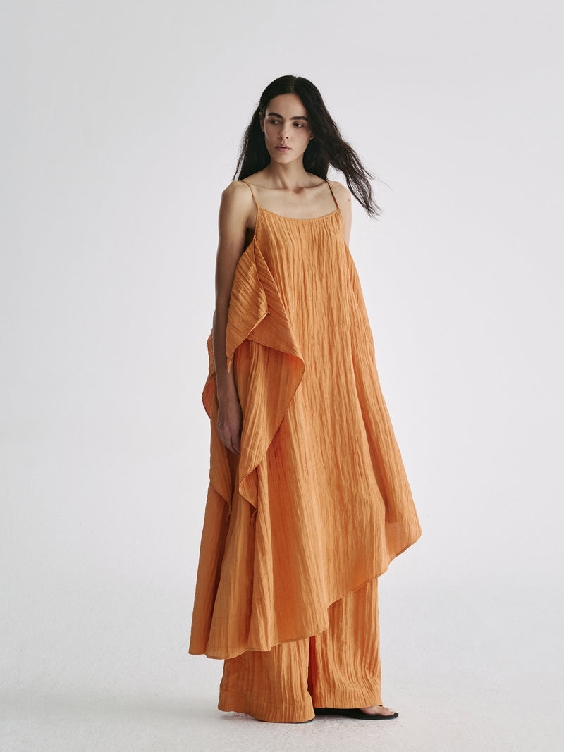 Halo Draped Slip Dress