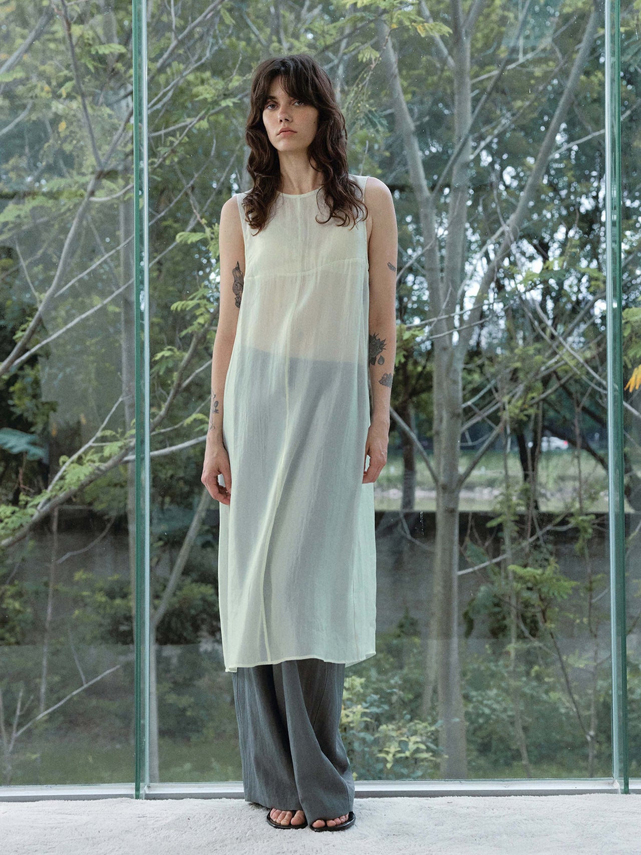 Sheer Glow Dress