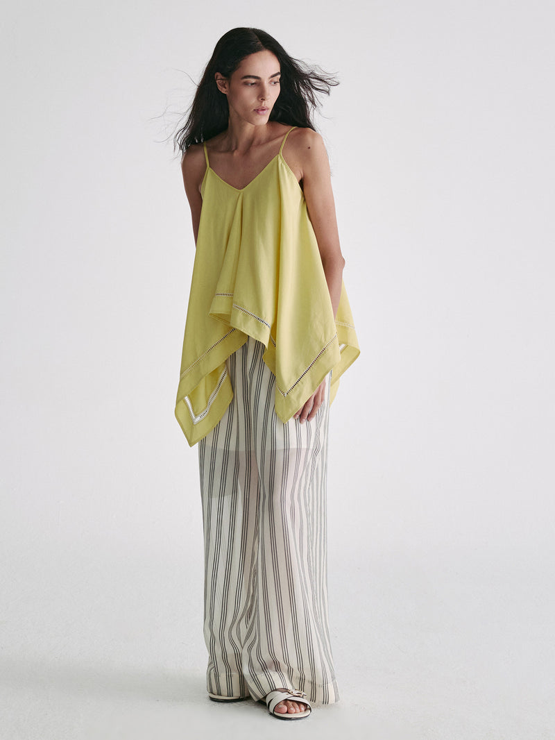 Frost Lyocell Asymmetric Cami