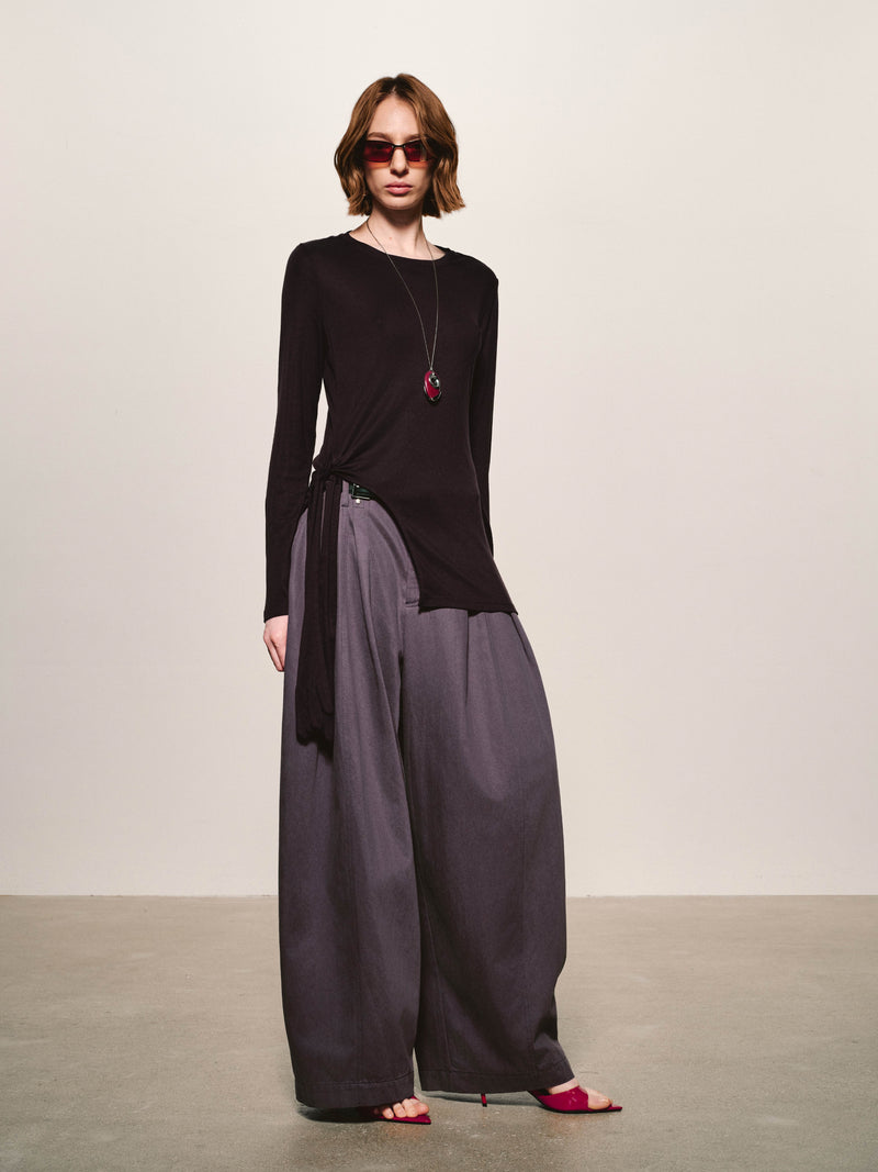 Fluid Tencel Wide-Leg