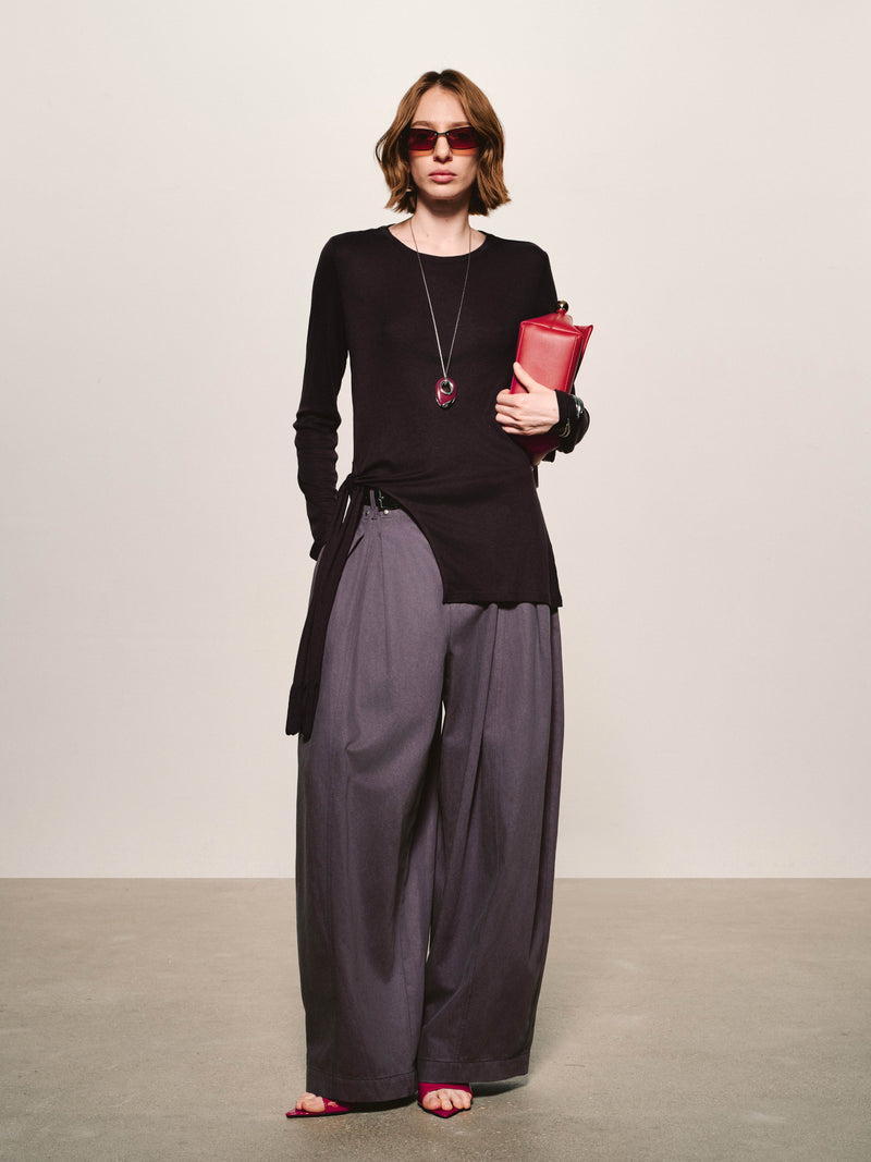 Flux Wool-Blend Top