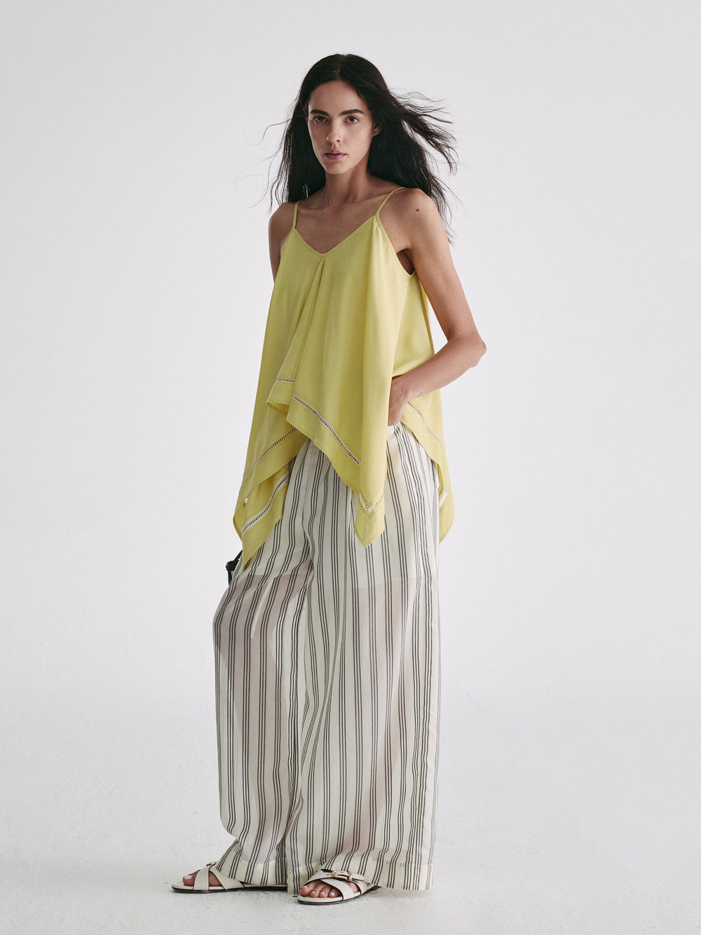 Frost Lyocell Asymmetric Cami