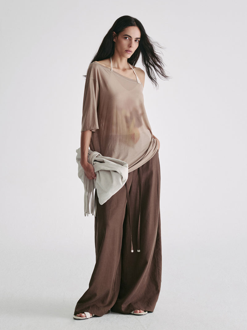 Brume Drawstring Wide-Leg