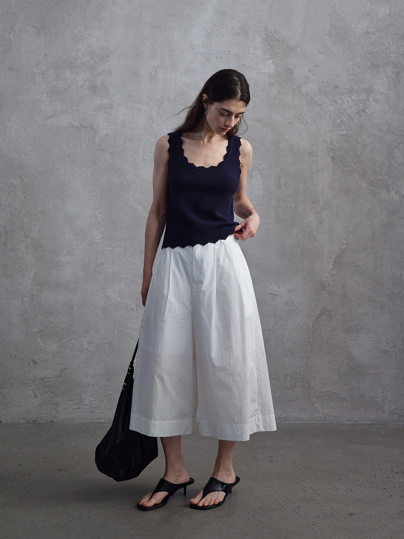 Obscura Cropped Wide-Leg