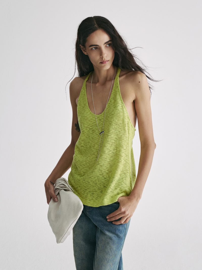 Drift Open-Knit Halter Top
