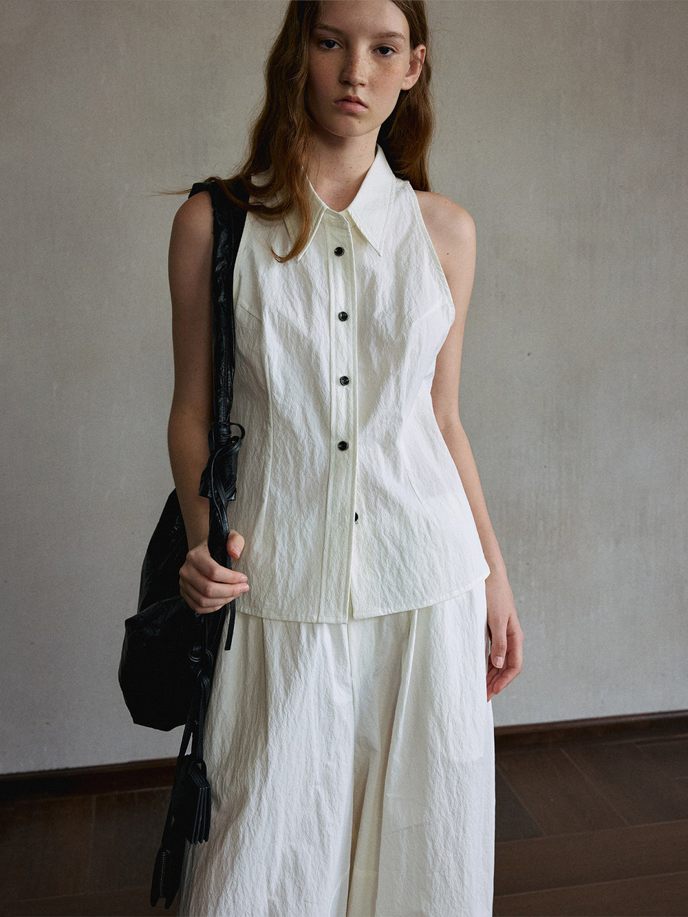 Flint Crinkled Cotton Shirt