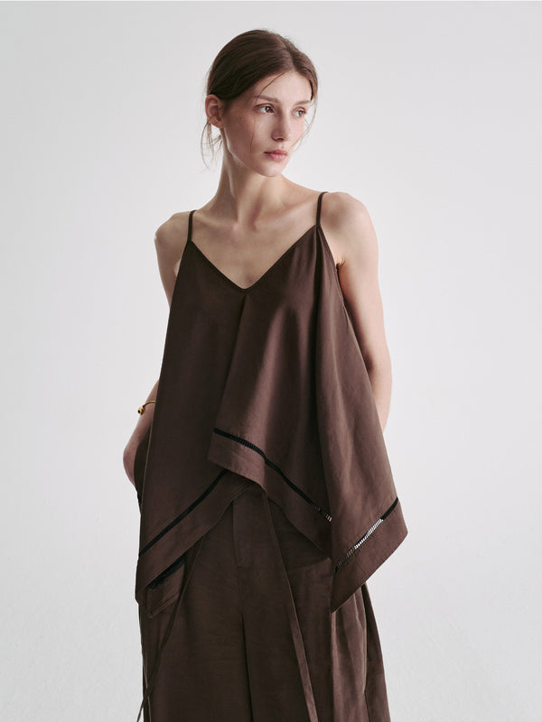 Frost Lyocell Asymmetric Cami