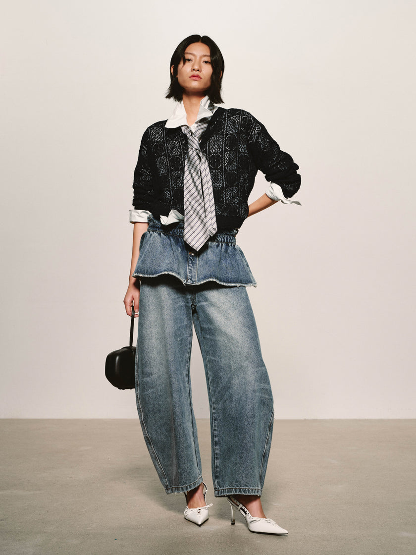 Fable Pointelle Cardigan