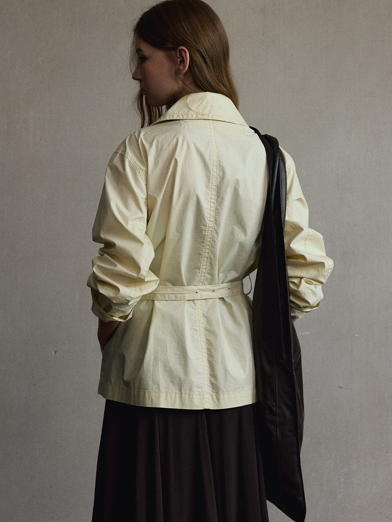 Oriel Belted Trench