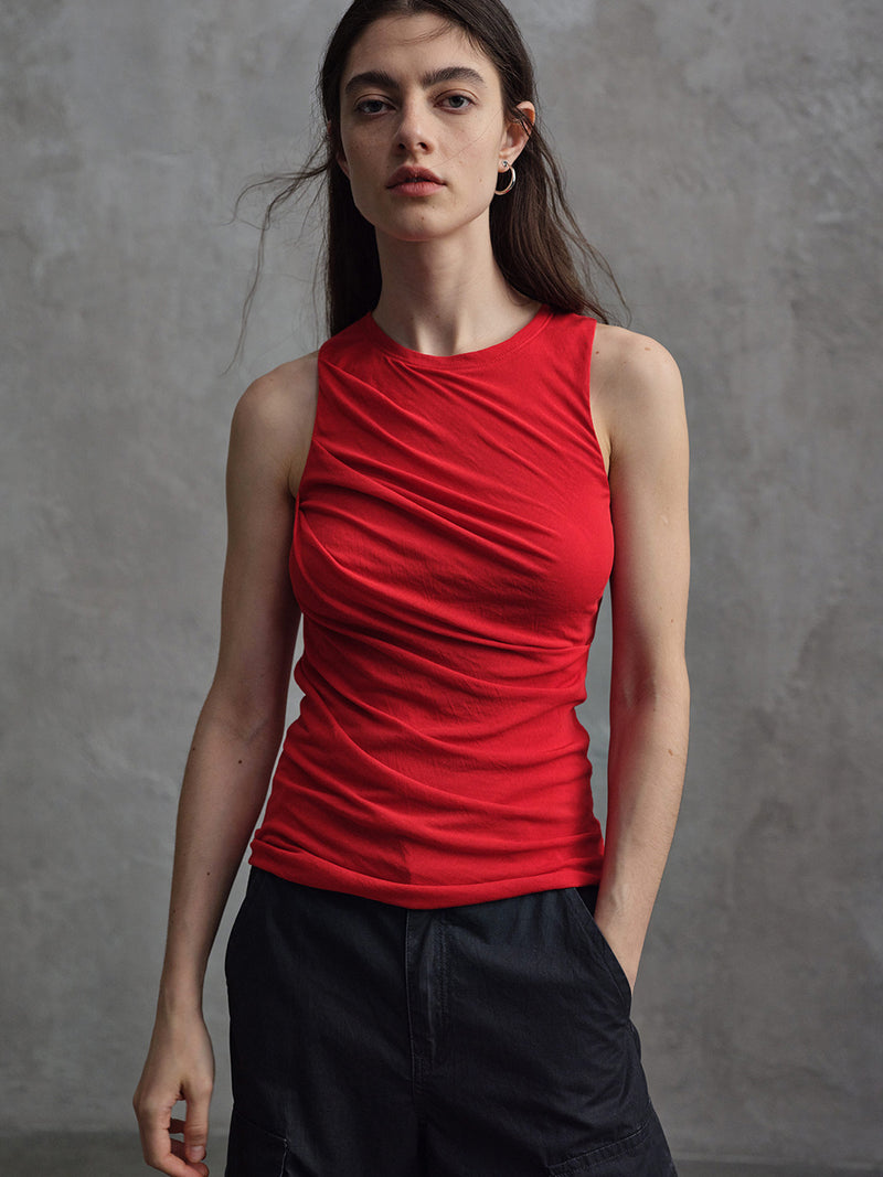 Eclipse Ruched Tank