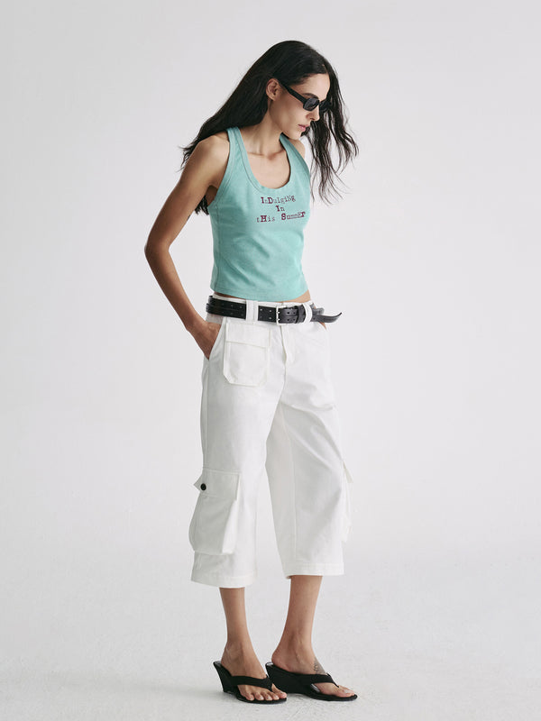 Vapor Utility Cropped Trousers