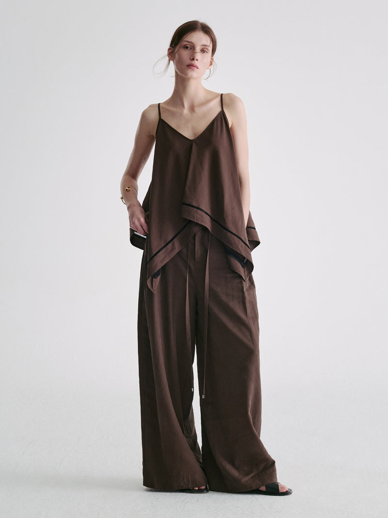 Brume Drawstring Wide-Leg