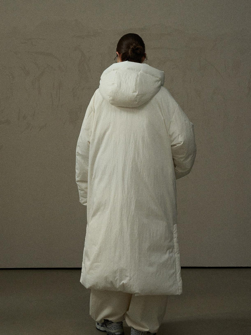 Manteau matelassé cocon froissé