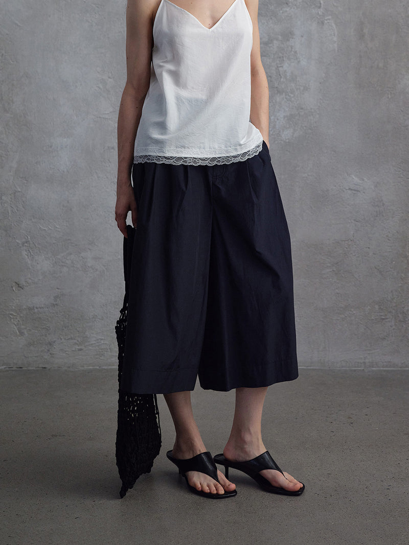 Obscura Cropped Wide-Leg