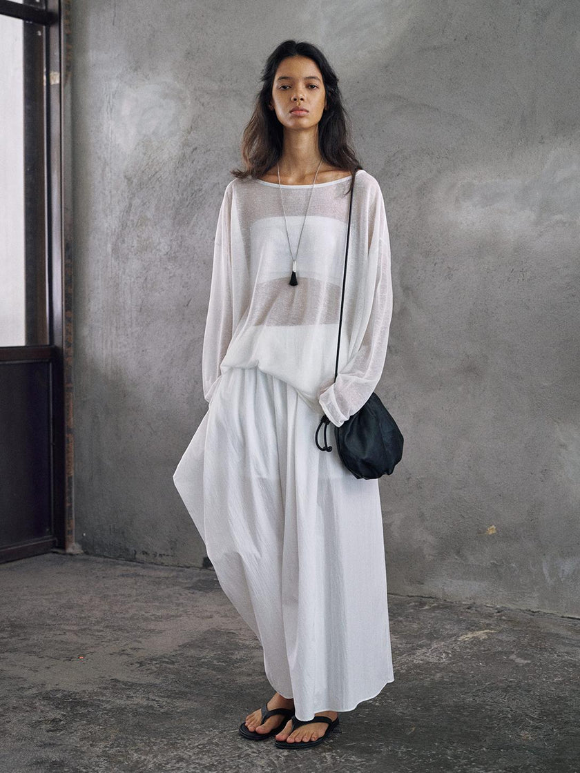 Nightfall Gathered Skirt