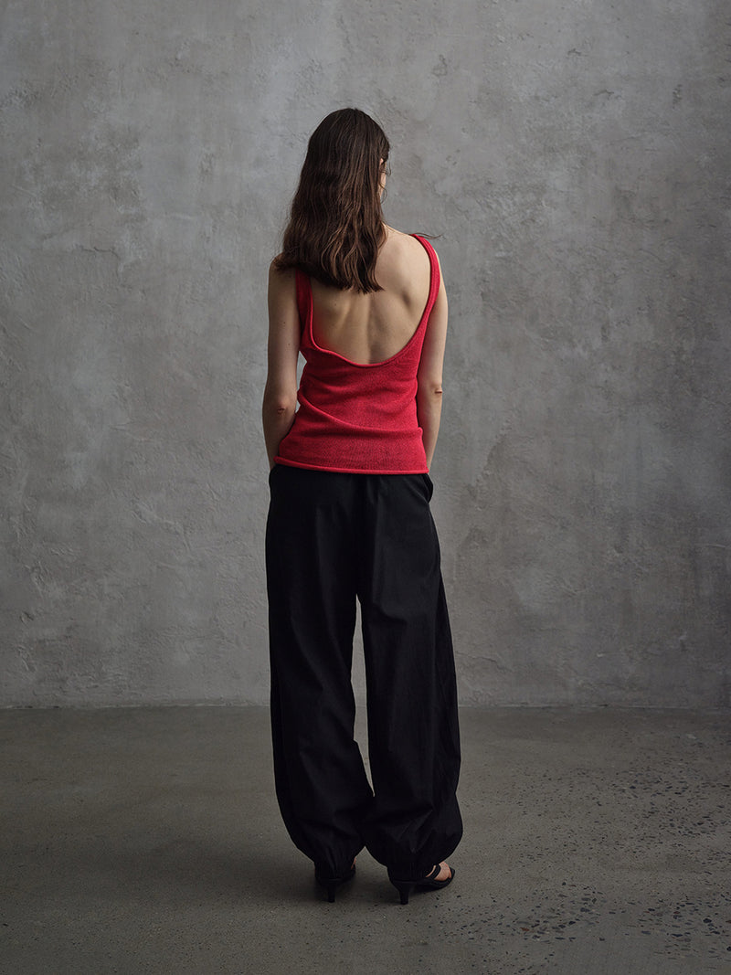Inkveil Strappy U-Back Tank