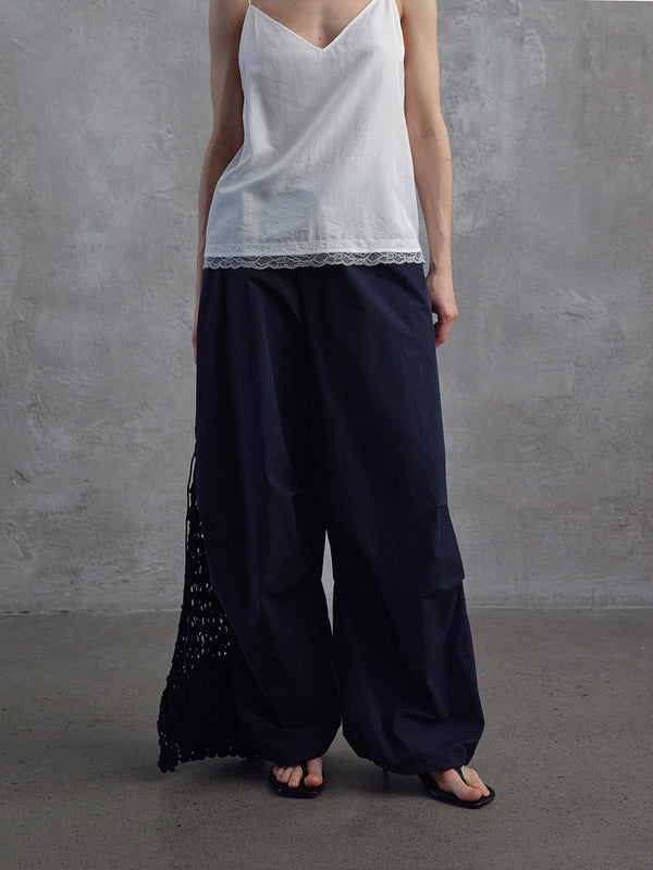 Pantaloni balloon con coulisse Halo