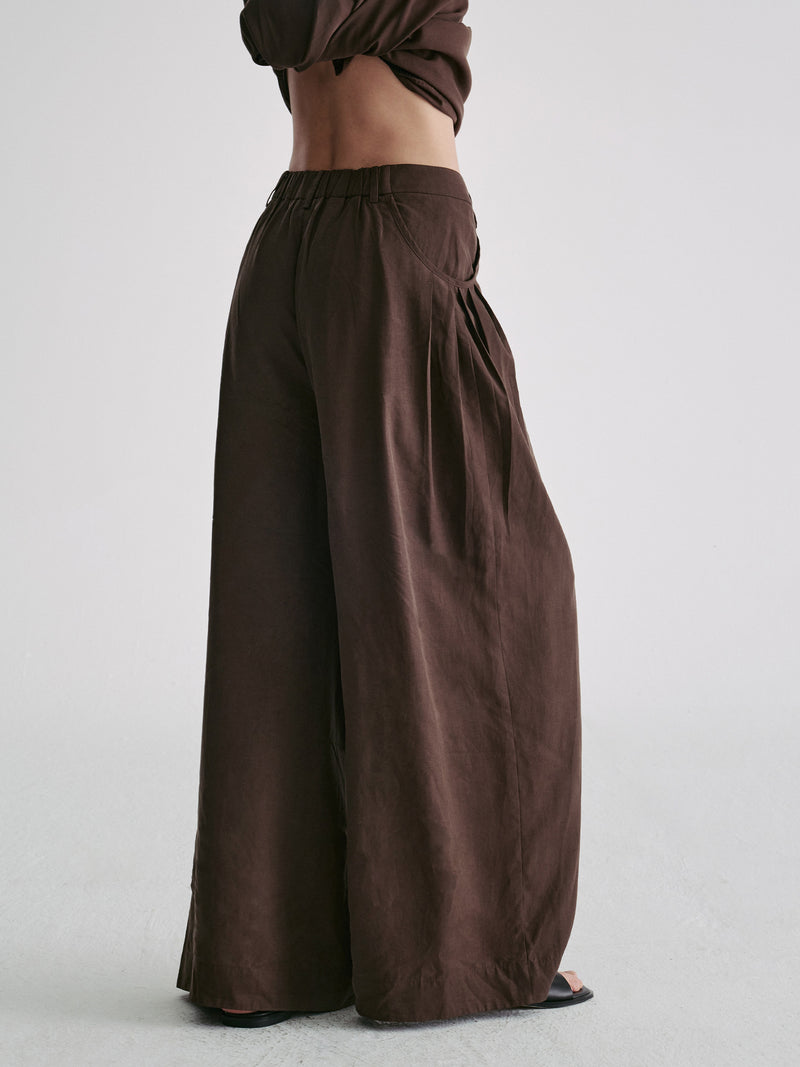 Brume Drawstring Wide-Leg
