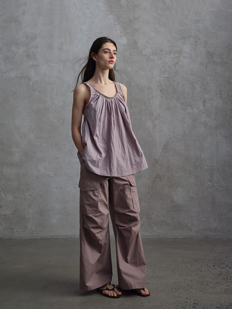 Lucent Washed Cargo Trousers