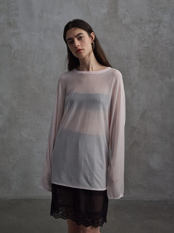 Haze Sheer Knit Top
