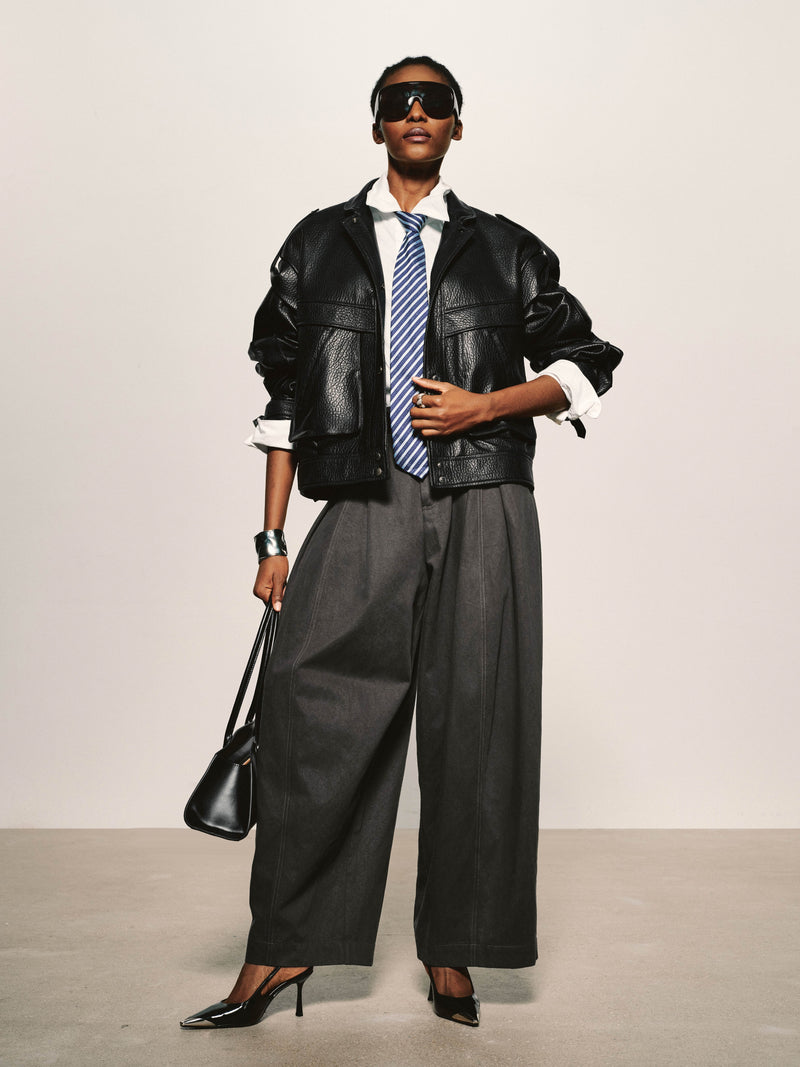 Fluid Tencel Wide-Leg