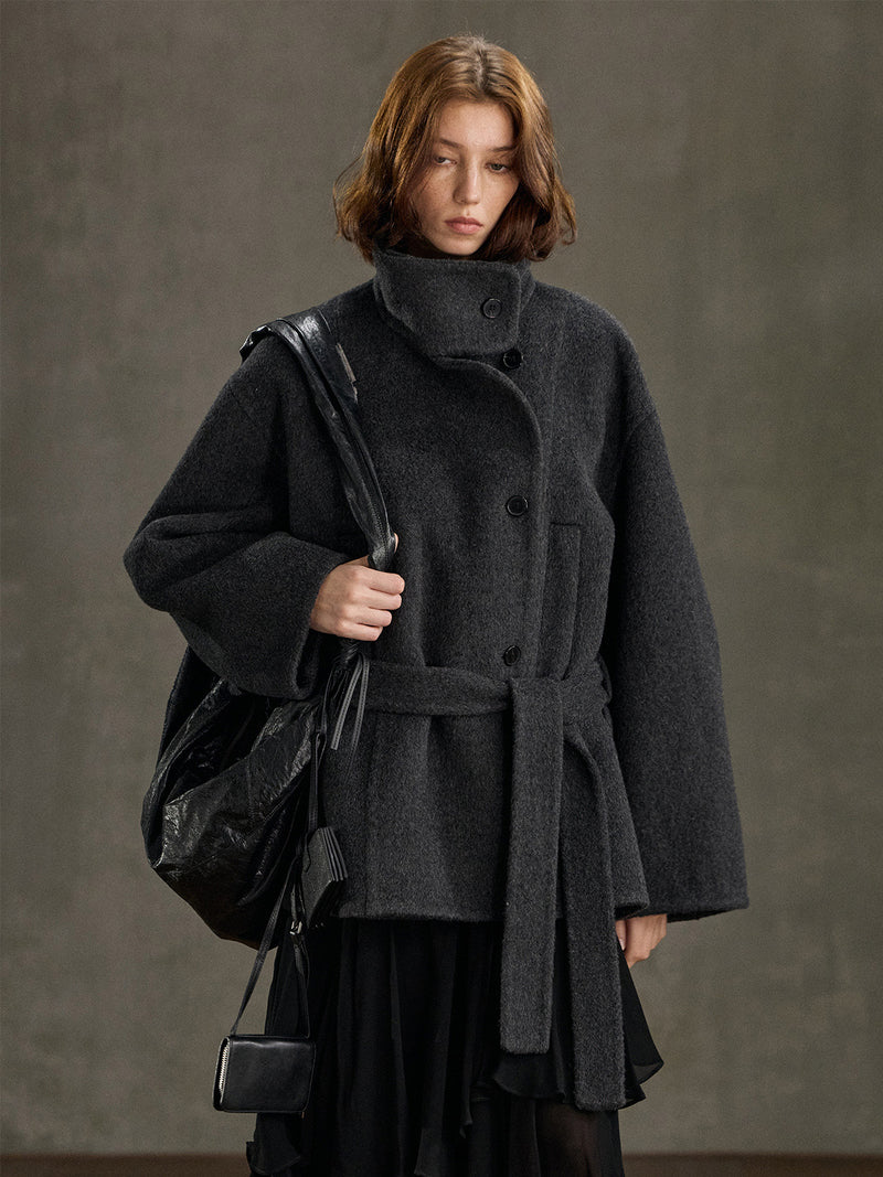 Corvian Wool Short Coat