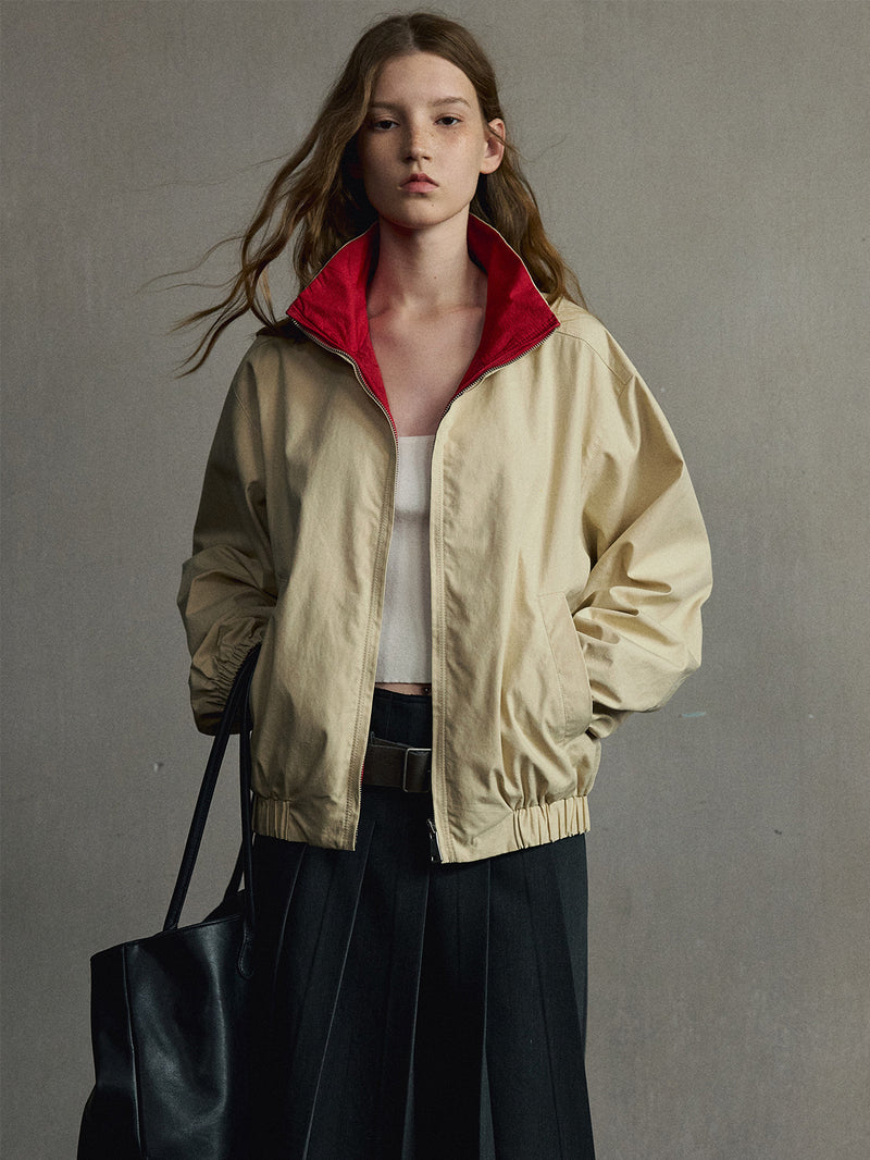 Runa Reversible Cropped Jacket