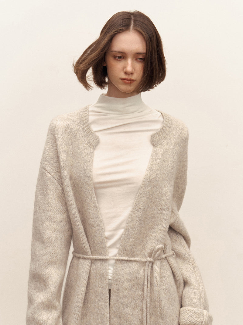 Annel Tie Cardigan