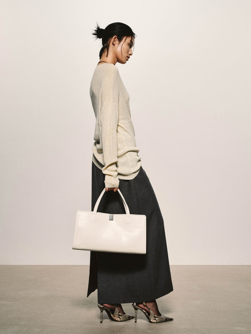 Noble Cashmere-Blend Maxi