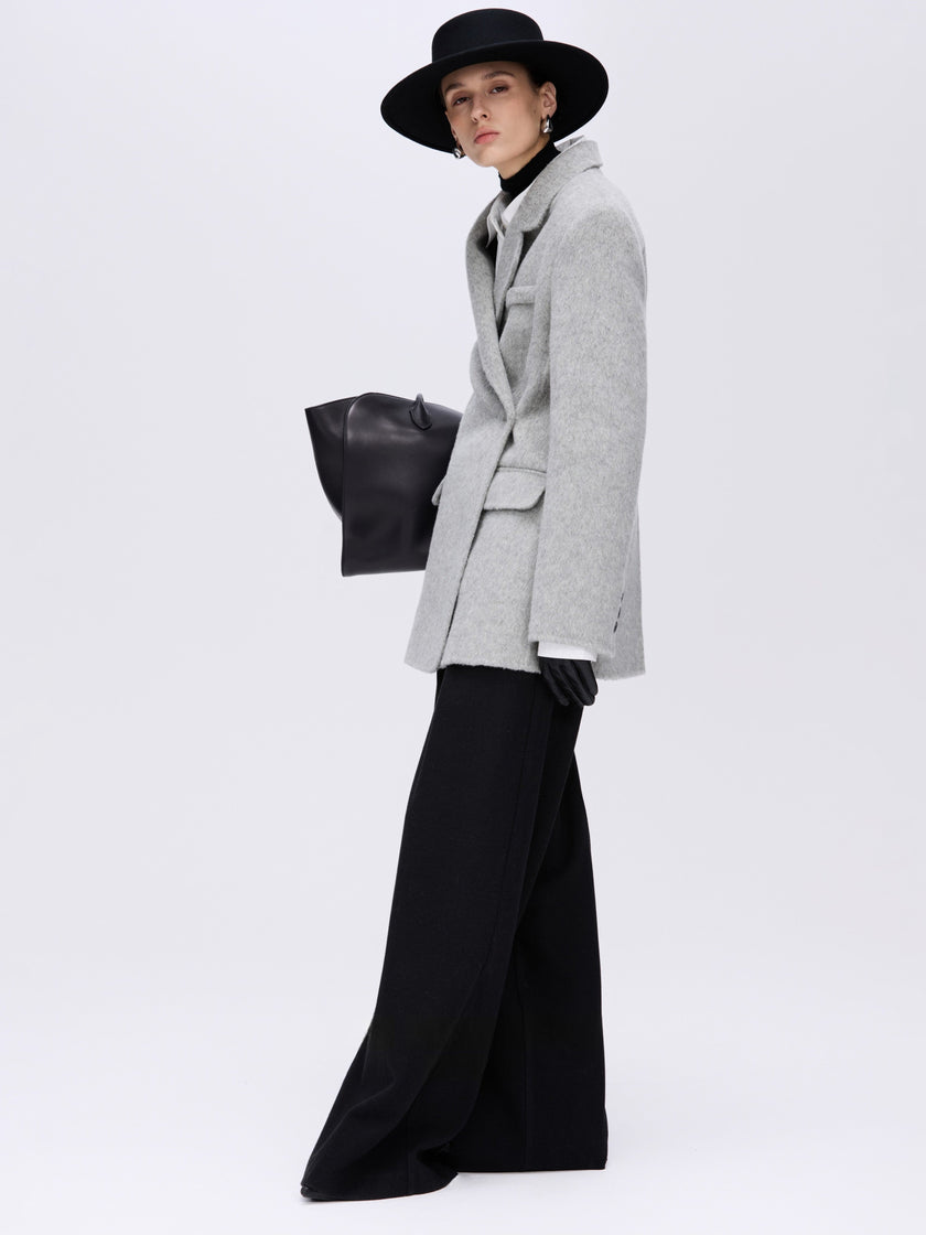 Blazer structuré en laine