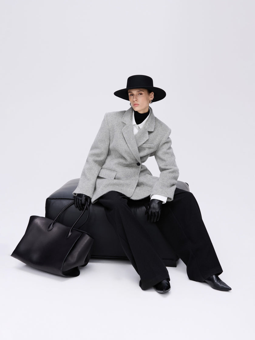 Blazer structuré en laine