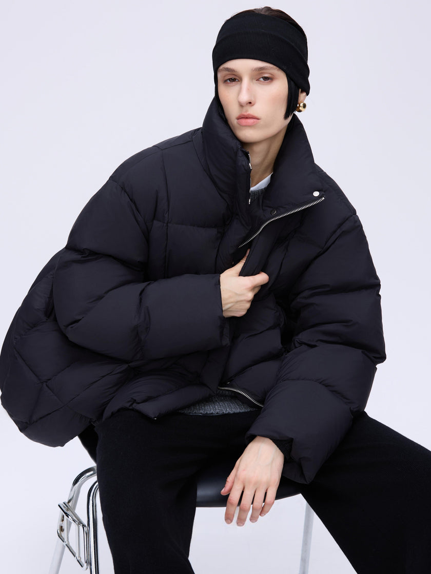 High-Neck Down Jacket