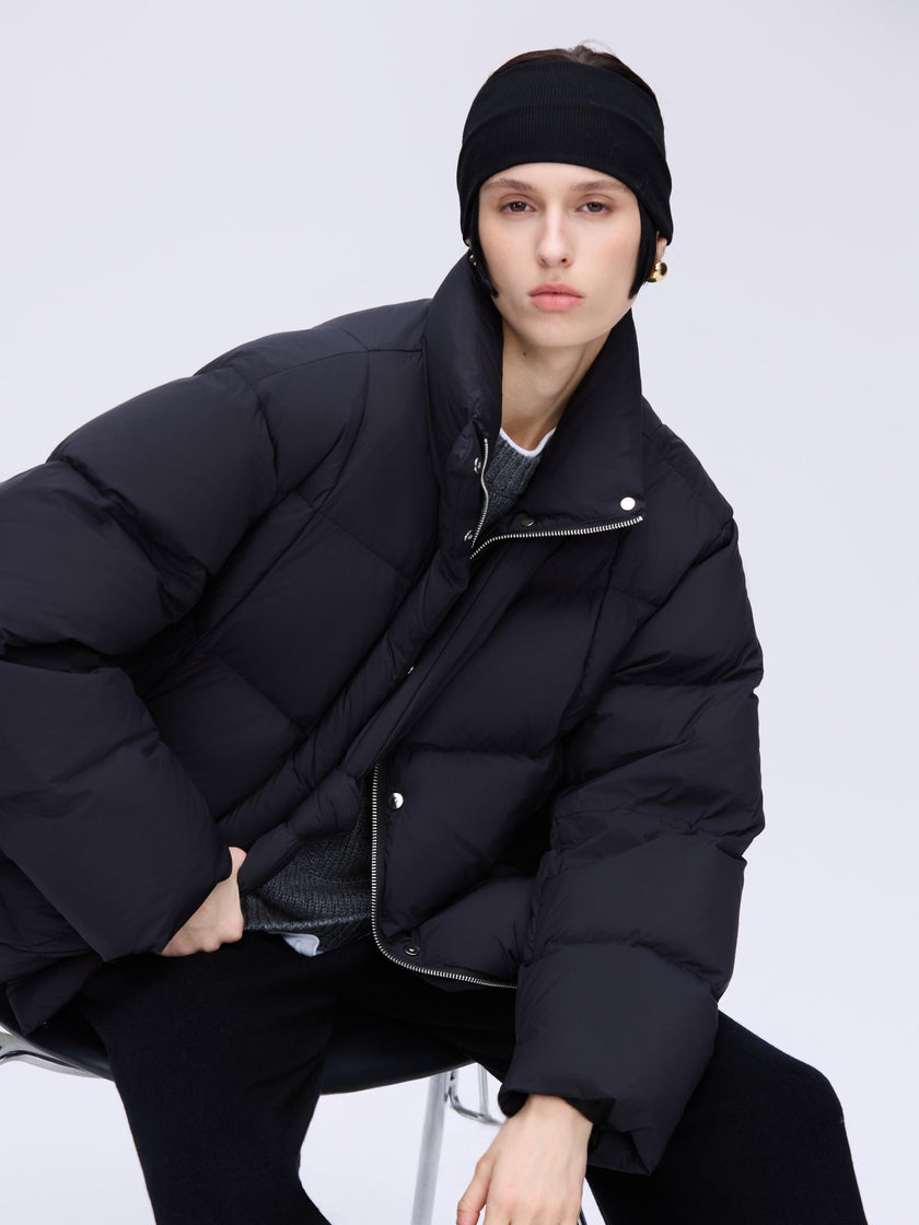High-Neck Down Jacket